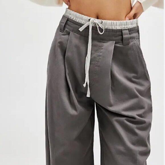 NWOT Free People Good Sport Trousers - pants size 4 - Picture 3 of 8